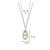 Collana Ti Sento Milano Donna in Argento Zirconia 3914MY - 3914MY